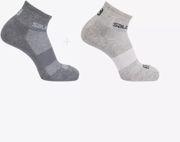 Носки Salomon 2 пары серый 36-38