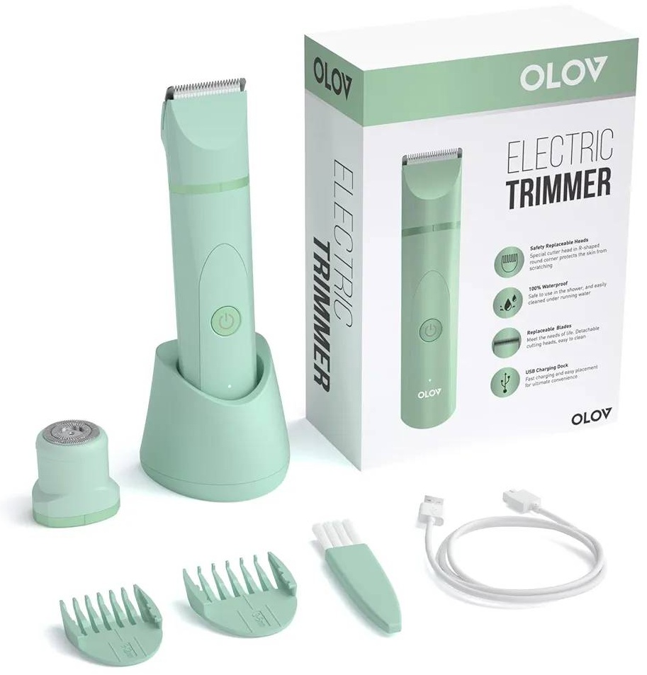 OLOV набор для стрижки OPG YP-7032 зеленый