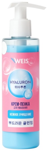 Weis Крем-гель для умывания WEIS Hyaluron, 200 мл крем-гель 200 мл