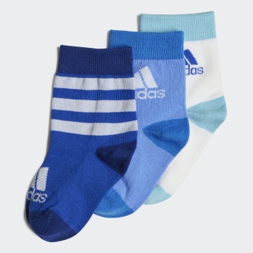 Носки adidas IA3940 3 пары синий 31-33