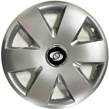 Wheel Covers 684653 колпак 15 серебристый 4 шт для легкового автомобиля