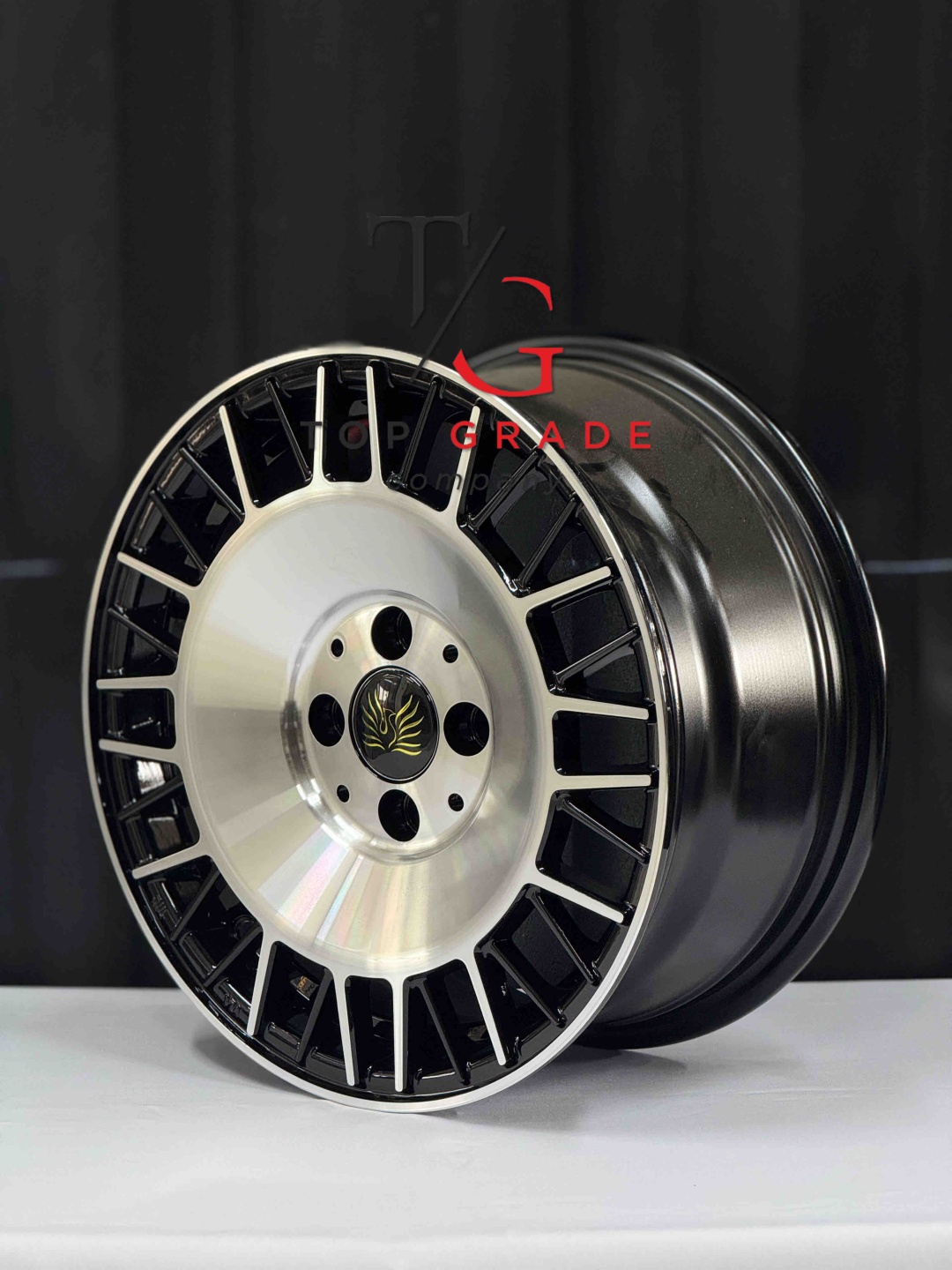 Top Grade Top grade 0007 7.5x15/4x100 D67.1 ET35 4 диска черный, серебристый