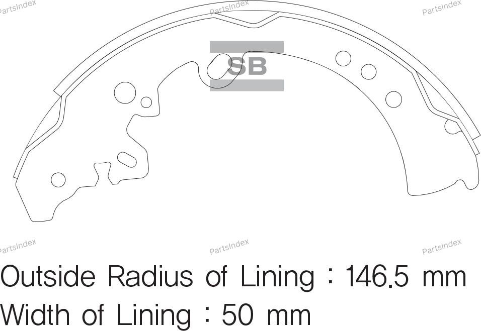 Колодки Sangsin Brake SA167