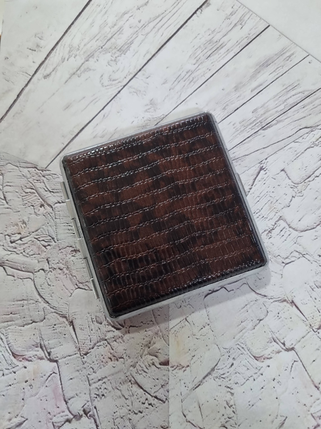 Портсигар Классик 8.5 x 8.5 см