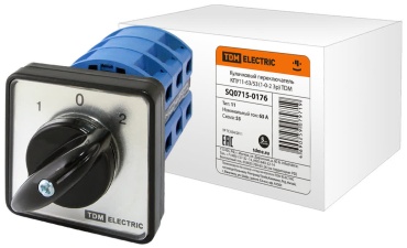 TDM ELECTRIC переключатель фаз КПУ11