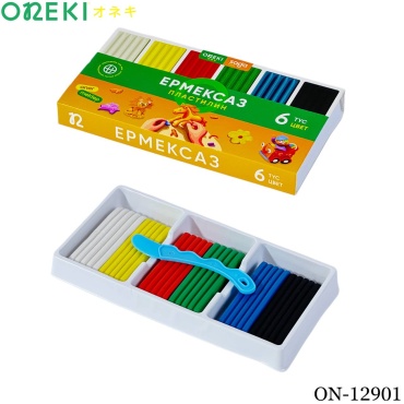Пластилин Oneki 6цветов