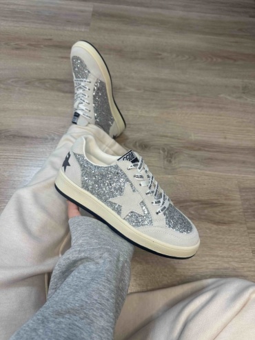 Кеды AZHARA серебристый
