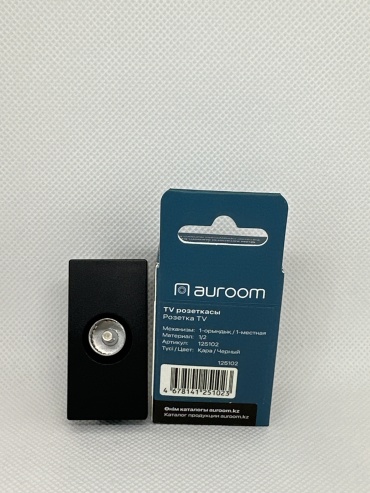 Auroom встраиваемая 125102, телевизионный цвет черный