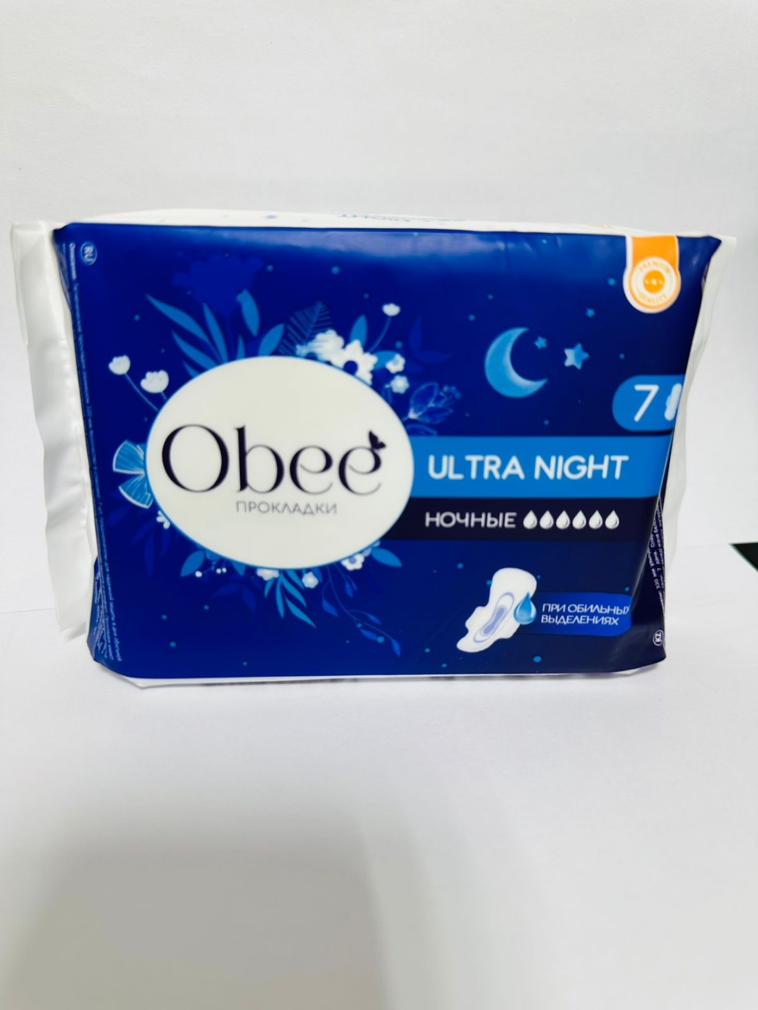 Obee прокладки Ultra Night 25001 7 шт