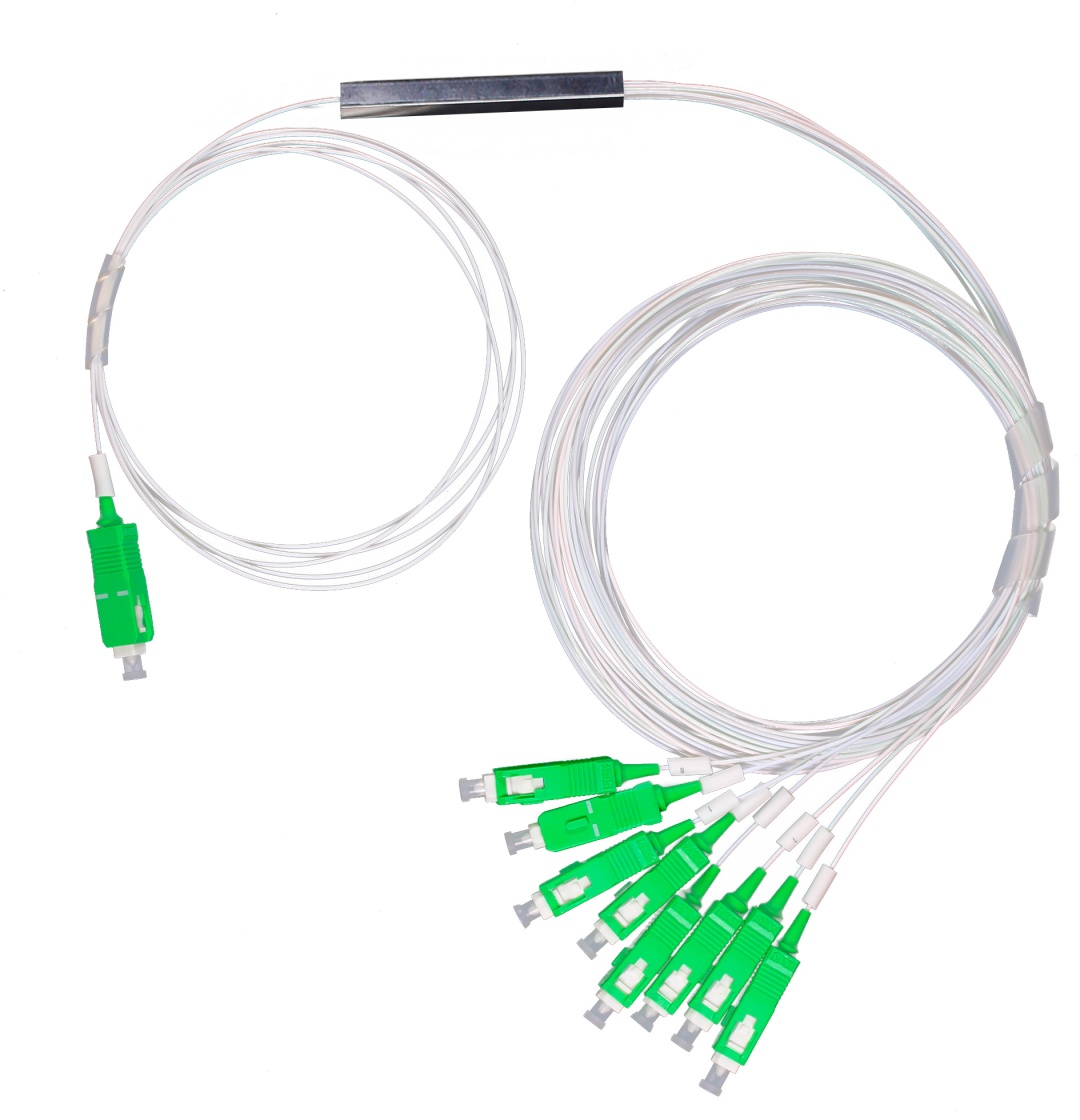 Сплиттер оптический FCT-PLC-1/8-9-SC/A-1,5-0.9