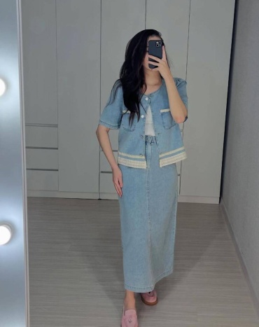 Костюм повседневный Denim Cargo голубой