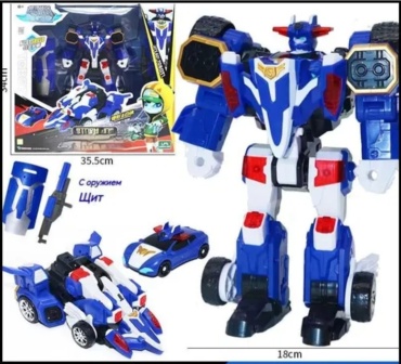Трансформер Young Toys Tobot STORM JOE Агент шторм , высота 25 см