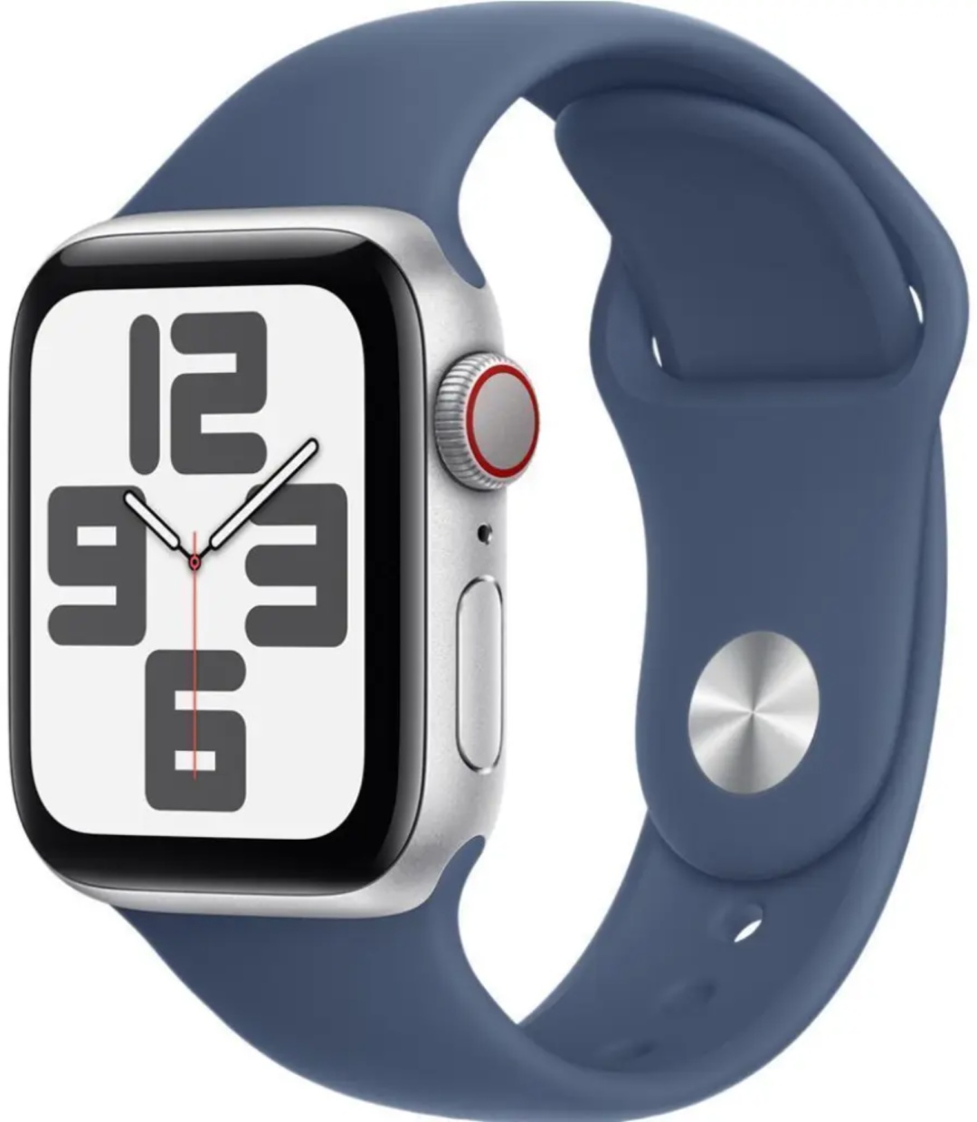 Купить Смарт-часы Apple Watch SE GPS Gen.2 2024 40 мм серебристый-синий ...