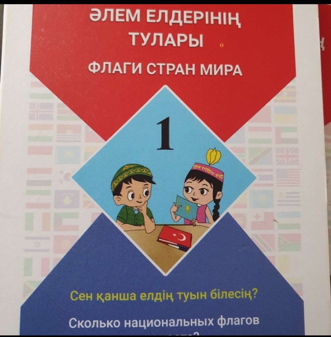 Настольная игра Флаги стран мира, комплект-1