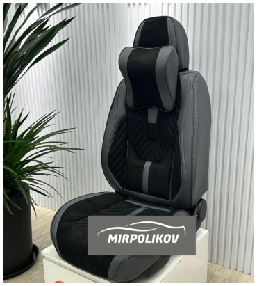 Mirpolikov Toyota Fortuner 2015-2023 серый, черный