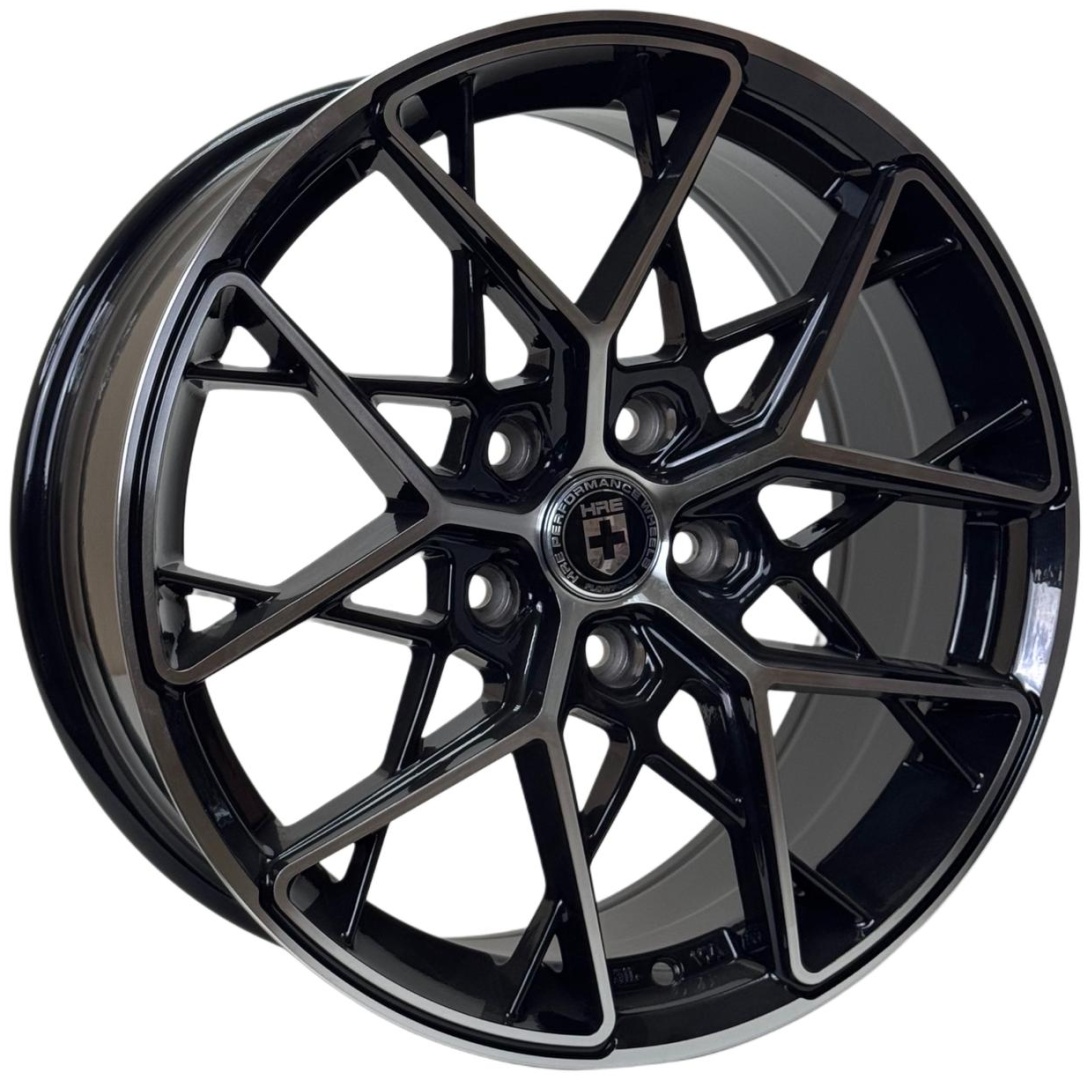 Wheels 034DD 7.5x17/5x114.3 D73.1 ET35 4 диска черный, хром