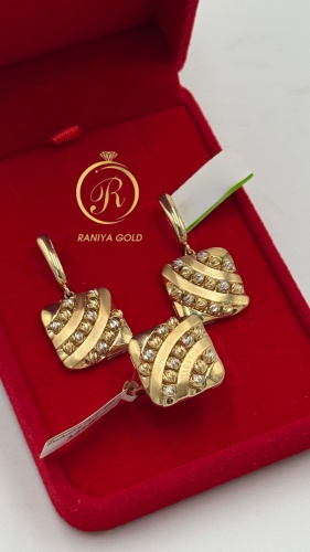 Raniya Gold 023012 вес 10.62 г золото, без вставок