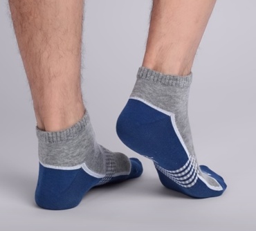 Спортивные носки Clever 1 пара синий, серый 41-42