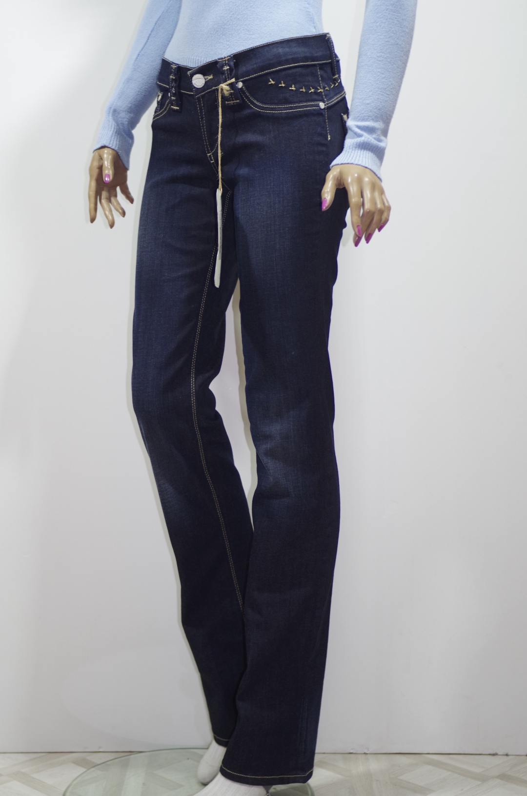 Джинсы прямые WHITNEY JEANS синий