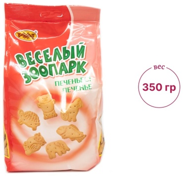 Печенье Рахат Веселый зоопарк 350 г