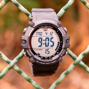 Кварцевые CASIO Watch-5599WH-5 полимерный пластик