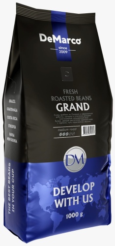 Кофе DeMarco Grand зерновой 1000 г