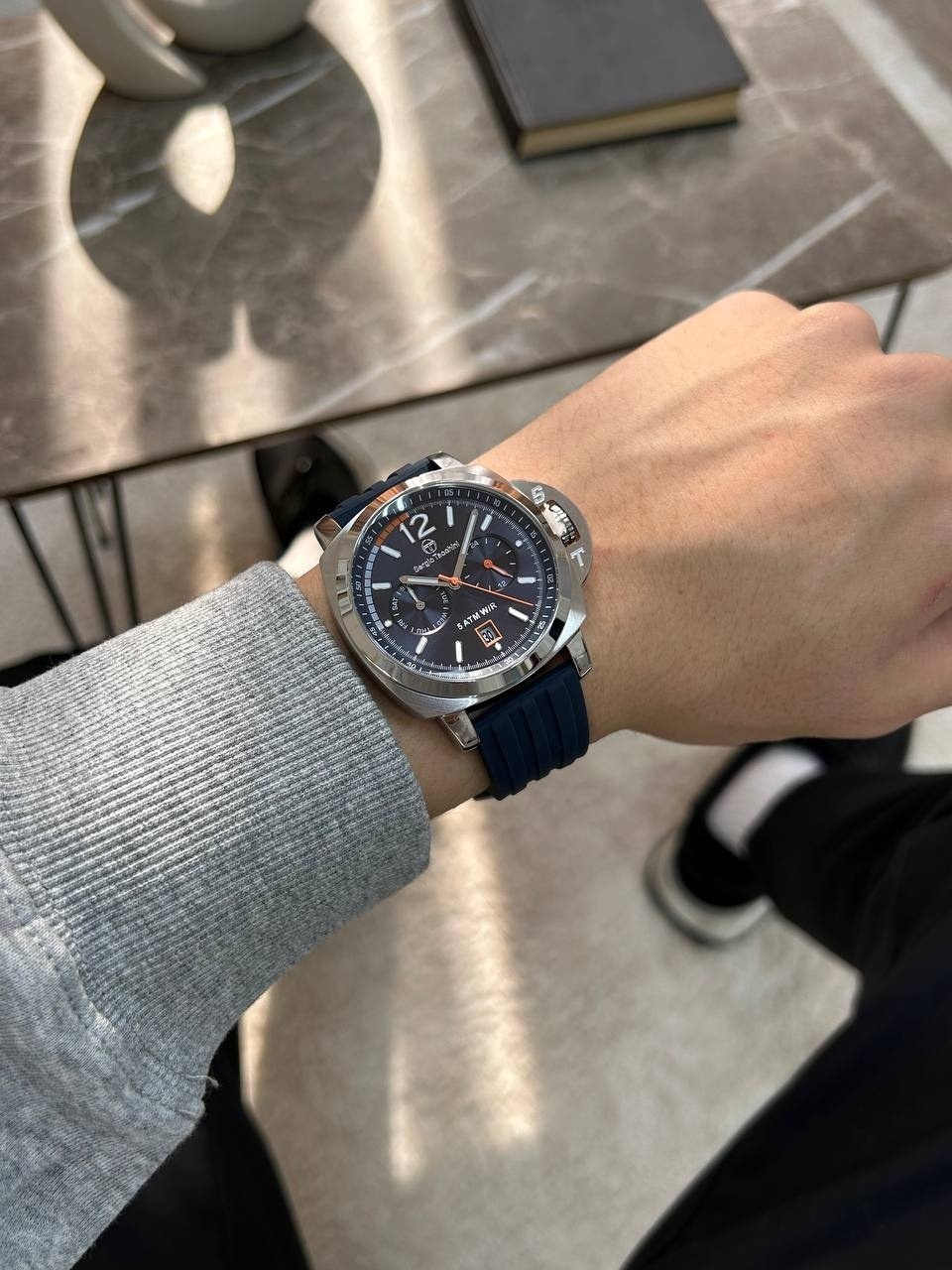 Кварцевые Sergio Tacchini ST.1.10414-2-RITM нержавеющая сталь