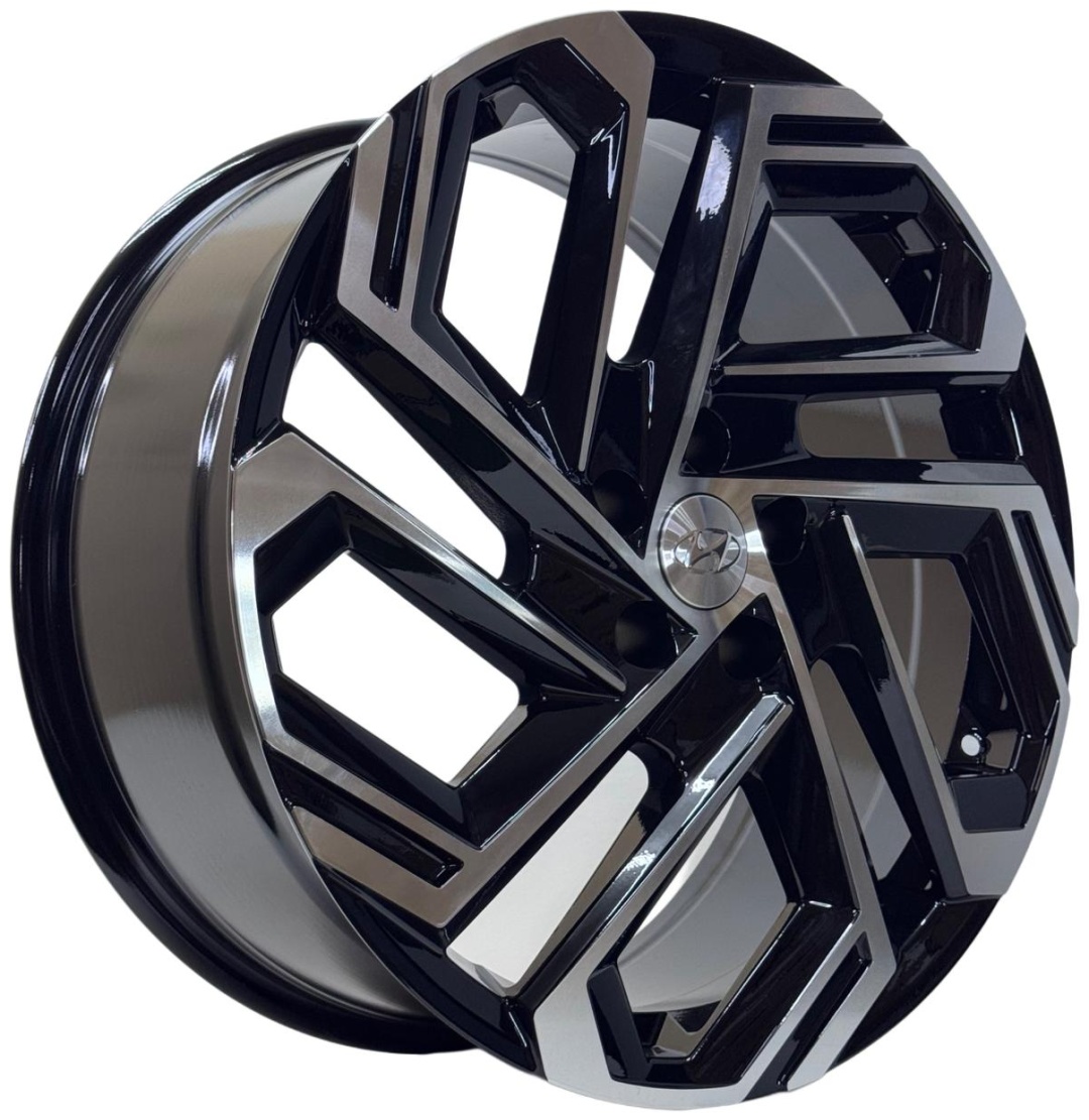 Wheels 1166DD 8.5x20/5x114.3 D67.1 ET45 4 диска черный, хром