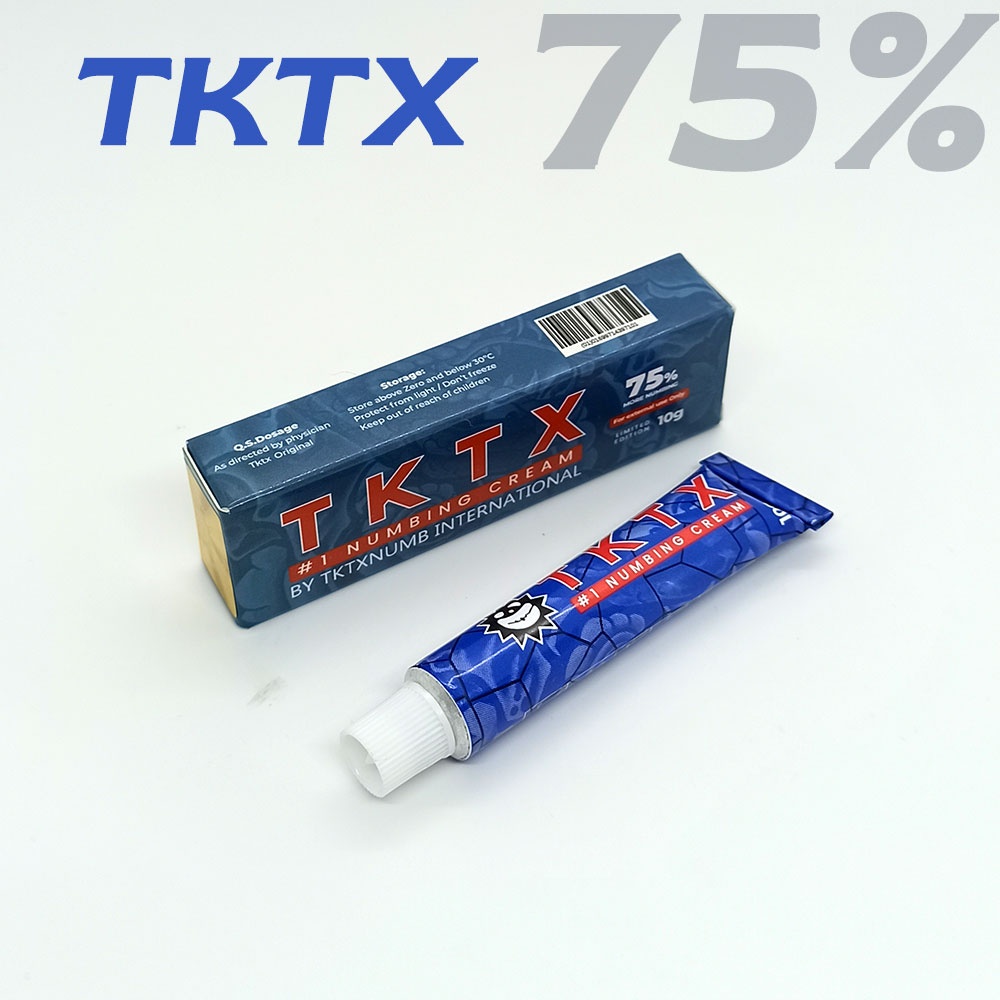 TKTX крем обезболивающий Blue 75% 10 г