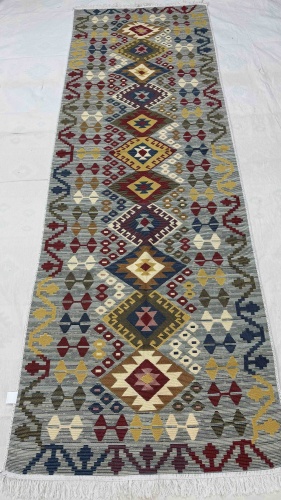 Ковер Ethno_kilimy 100x300 см, безворсовый, Турция