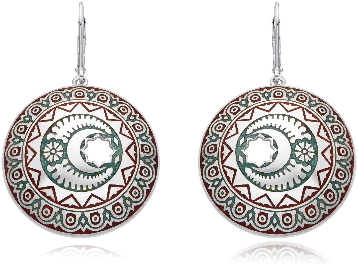 Серьги KHANS 1864 S вес 9 г серебро, эмаль
