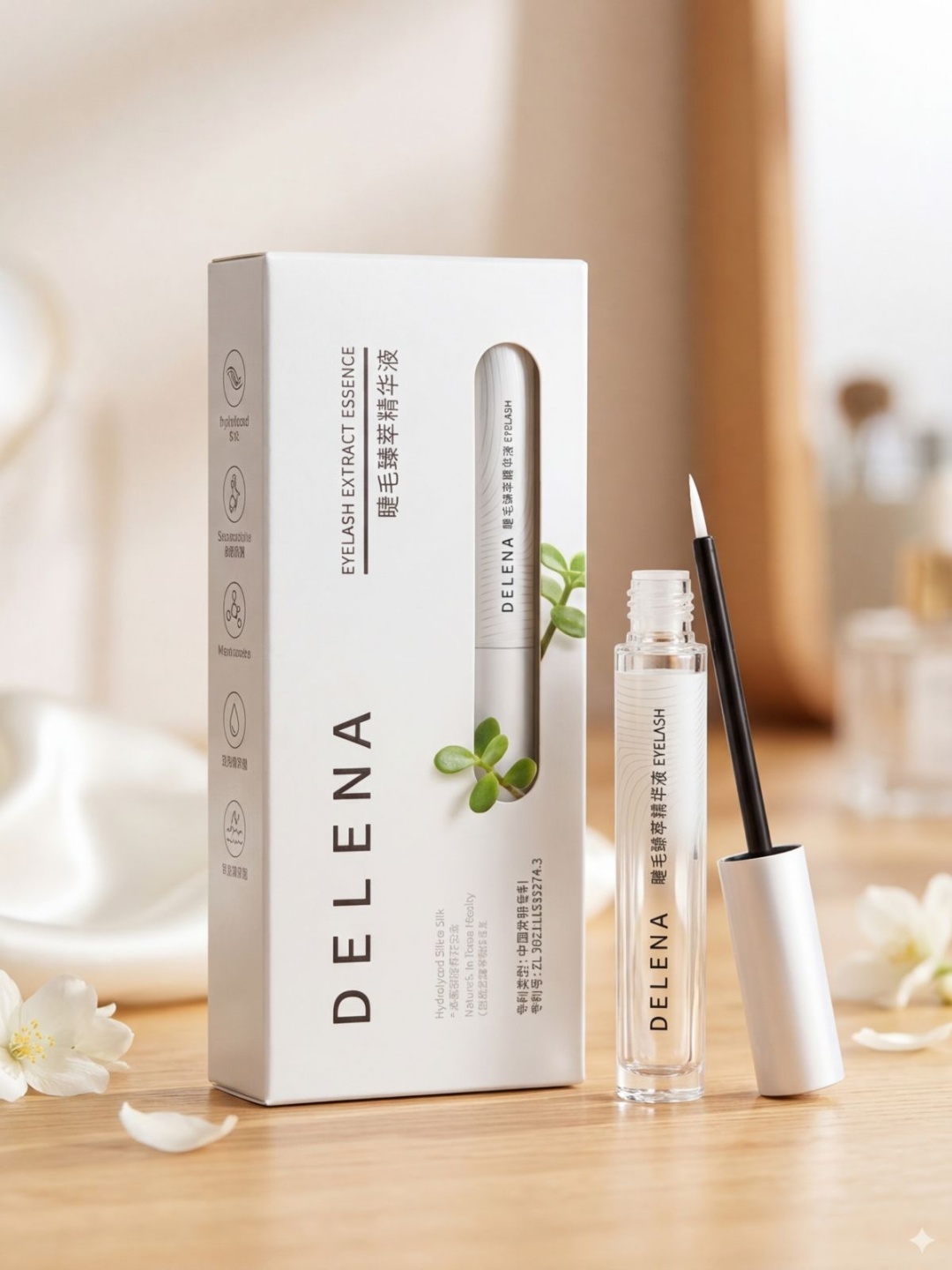 Delia Cosmetics сыворотка eyelash extract essence 5 мл