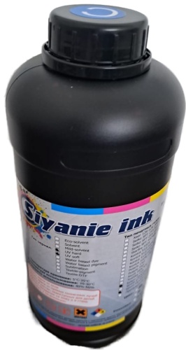 Siyanie ink Чернила UV универсальные 1000 мл, синий 1000 мл синий