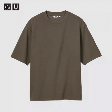 Футболка Uniqlo оливковый