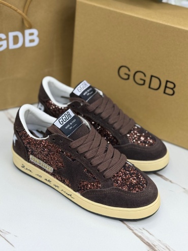 Кеды Golden Goose коричневый