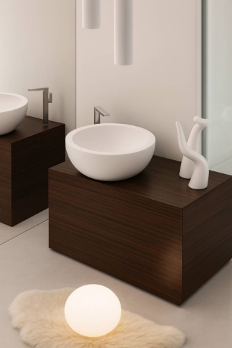 Тумба без раковины HABIB SOLUTIONS AQUALUXE 80, 80x70x45 см, коричневый