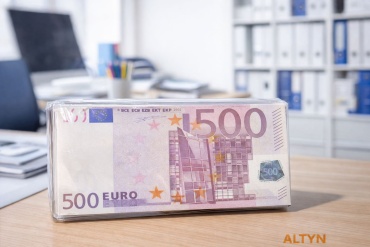 Конверт для денег 500 евро 1 шт