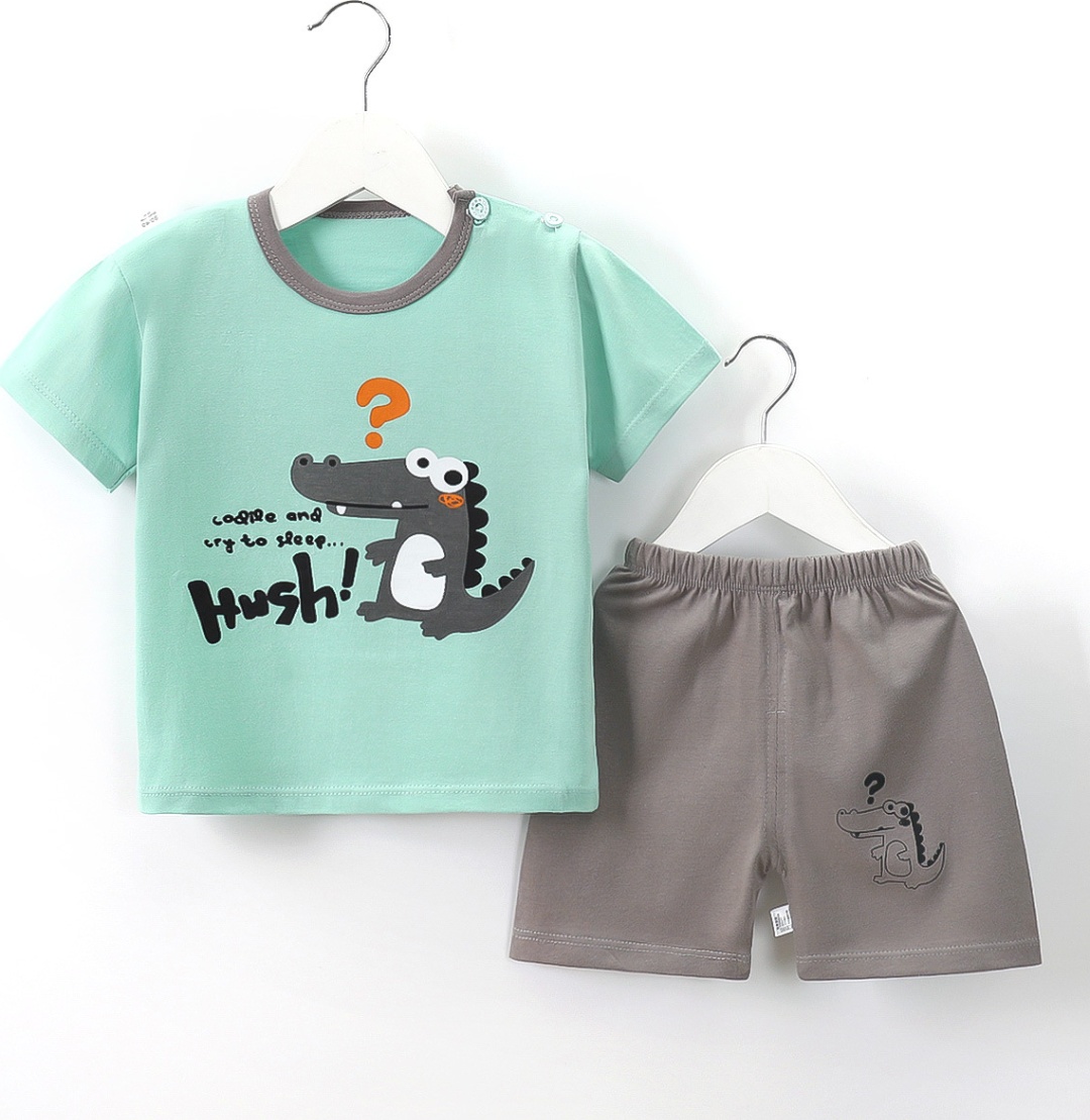 Пижама Little Angels серый, бирюзовый