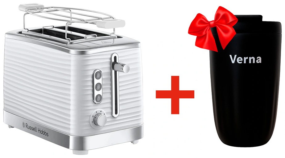 Тостер Russell Hobbs 24370-56 + Verna LC-450GX белый