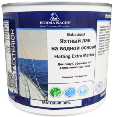 Borma Wachs Flatting Extra Marine водорастворимая основа , 0.75 л