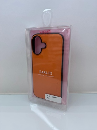 Чехол X-LEVEL для Apple iPhone 17 оранжевый