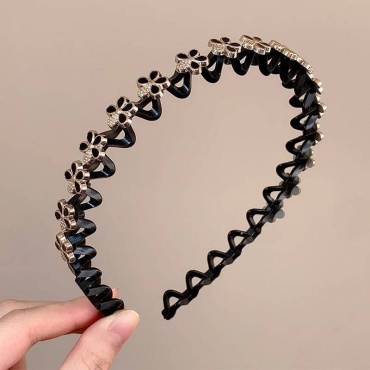 Accessories ободок 1 шт, черный, золотистый
