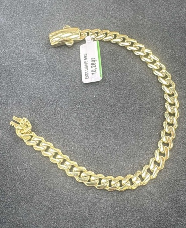 Italian Gold Италия длина 19 см, вес 10.26 г золото, плетение якорное