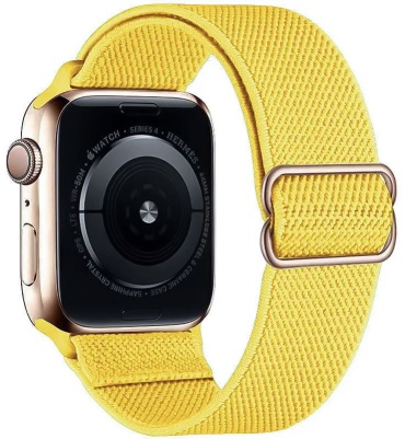 Ремешок BOGEMA для Apple Watch Series 10, Watch Series 11 желтый
