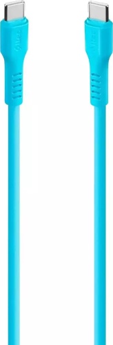 Кабель TTEC USB TypeC (M), 1.2 м, 2DK59NM голубой