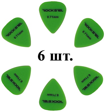 RockStel медиатор 6 шт