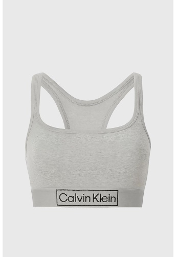 Бюстгальтер бралетт Calvin Klein серый