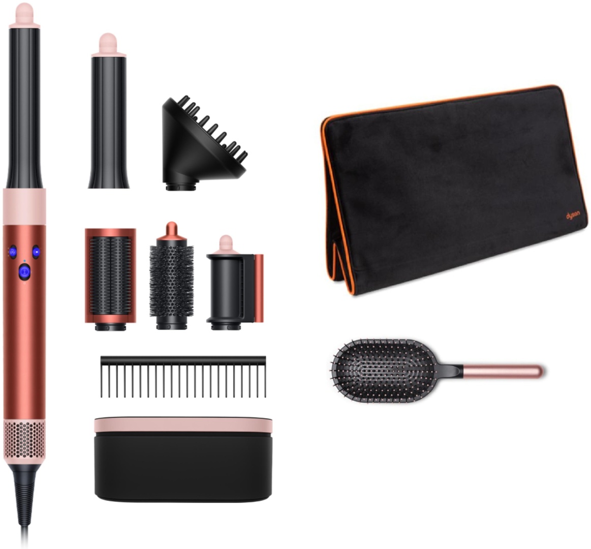 Dyson HS05 Airwrap Complete Long Volumise с чехлом стайлер бронзовый
