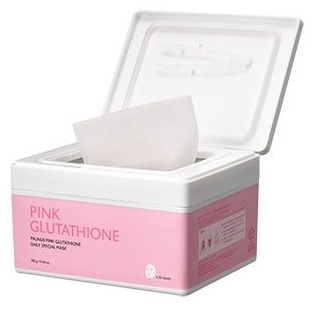 Маска для лица Milk Touch тканевая Prunus Pink Glutathione Daily Brightening 30 шт