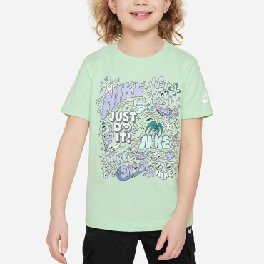 Футболка Nike Doodlevision Kids салатовый